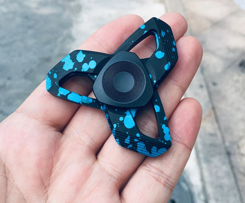 Metal Hand Spinner Gyro Gifts Stress Relief Antistress EDC Fidget Spinner Toys 07FC0E-D4 - KOEEK