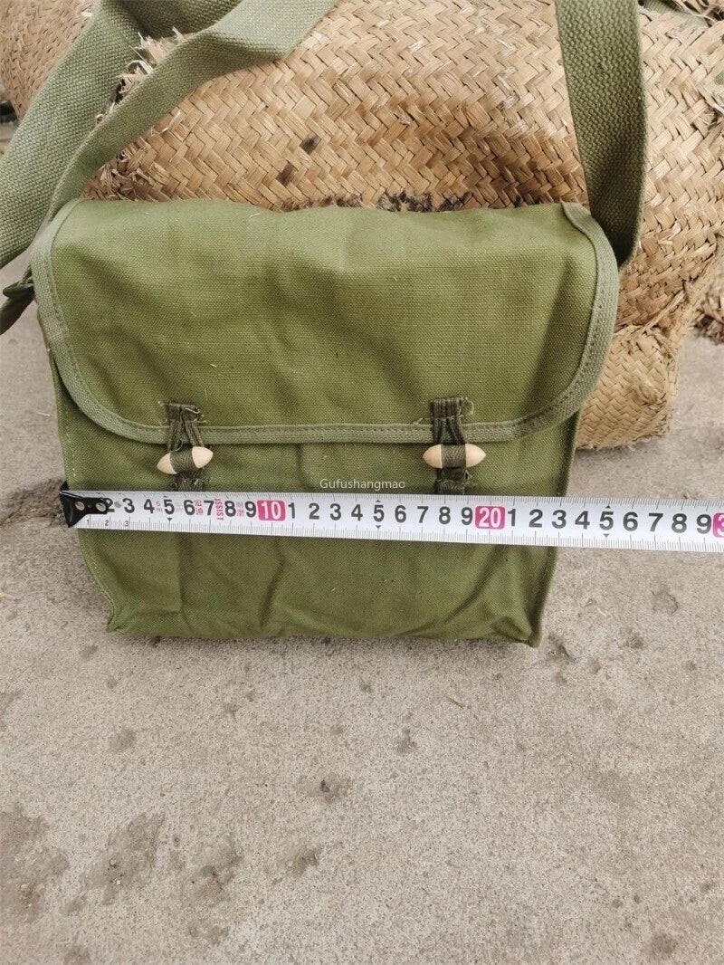 Surplus Chinese Army Military T67 Canvas Bag Pack Surplus Accessory Pouch 1980 07FC0E-D4 - KOEEK