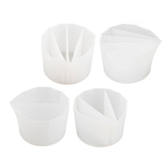 new 4 Styles Split Cups Paint Pouring Paint Aromatherapy Melting Wax Pouring Cup HGF koeek - KOEEK