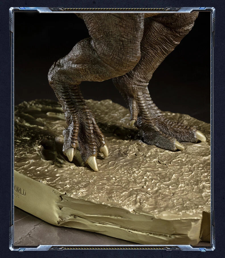 Official Limited 1:20 Carnotaurus Dinosaur Brass Statue Figure Model Collection 07FC0E-D4 - KOEEK