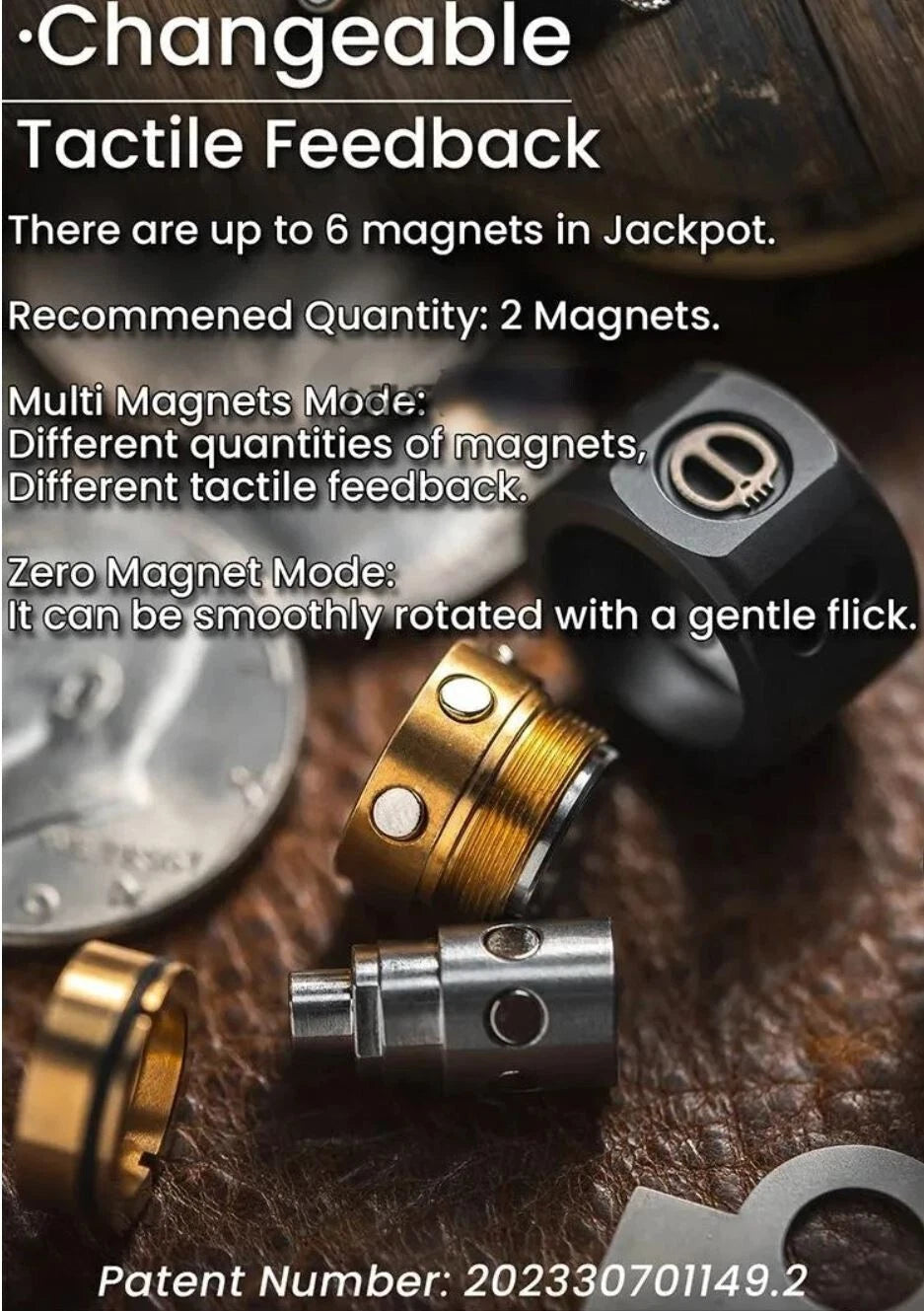 Lautie 2099 Series Jackpot Hand Gyro Fidget Spinner Toys for Gift & Collection LAUTIE - KOEEK