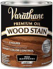 new Varathane 211724H Premium Wood Stain, Quart, Red Mahogany VARATHANE - KOEEK