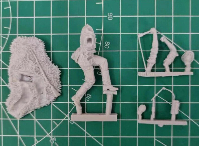 1/35 Resin Figure Model Kit Scene Single Soldier Diorama Unassembled Unpainted 07FC0E-D4 - KOEEK