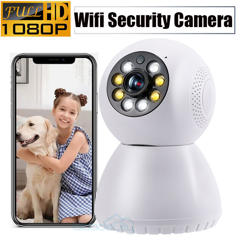 ny WIFI 1080P 360° Camara De Seguridad Inalambrica Para Casa Exterior 2-s Audio