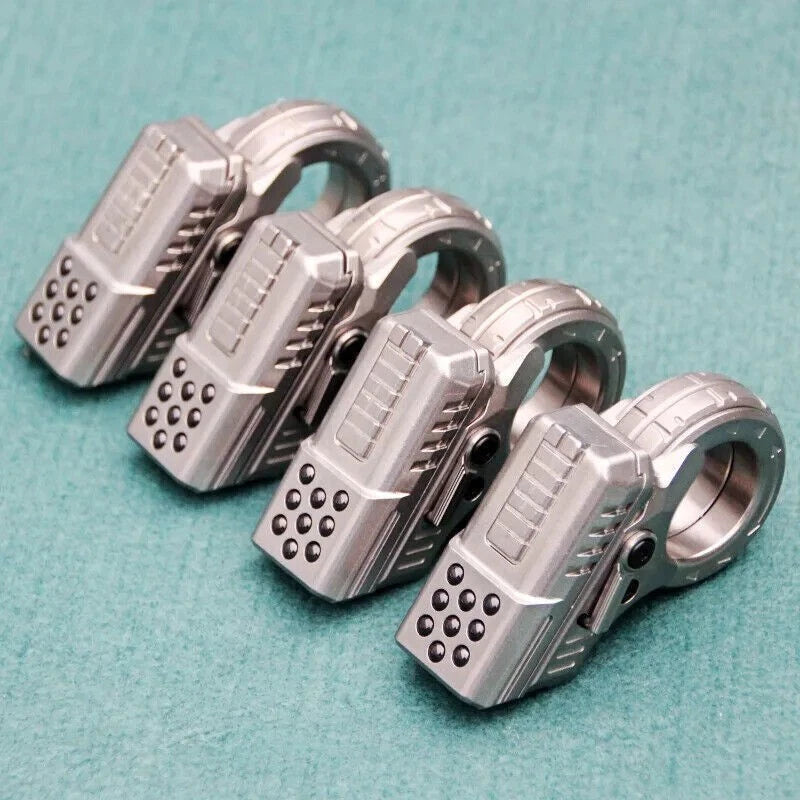 EDC Toy Flip Pushing Slider Gun Fidget Spinner Push Card Ratchet Fingertip Toy 07FC0E-D4 - KOEEK