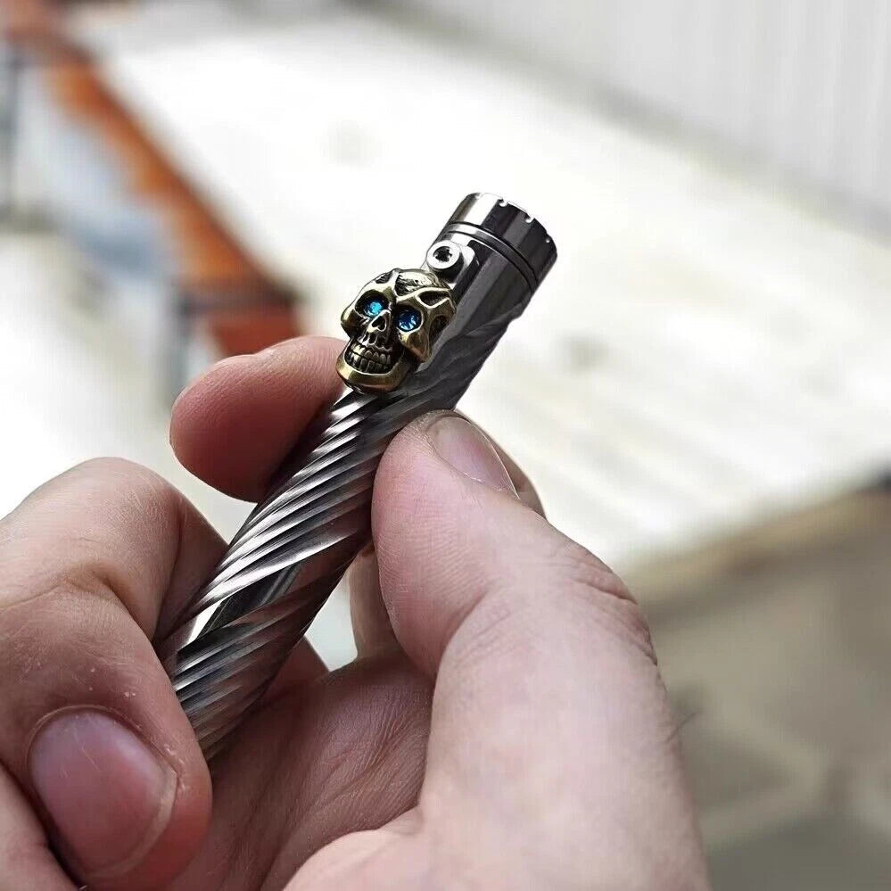 Titanium Alloy Bolt Pen Writing Mechanical Ballpoint Pen Outdoor EDC Multi-Tool 07FC0E-D4 - KOEEK