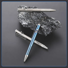 Retractable Ballpoint Pen Titanium Alloy Signature Executive Portable Pocket EDC 07FC0E-D4 - KOEEK