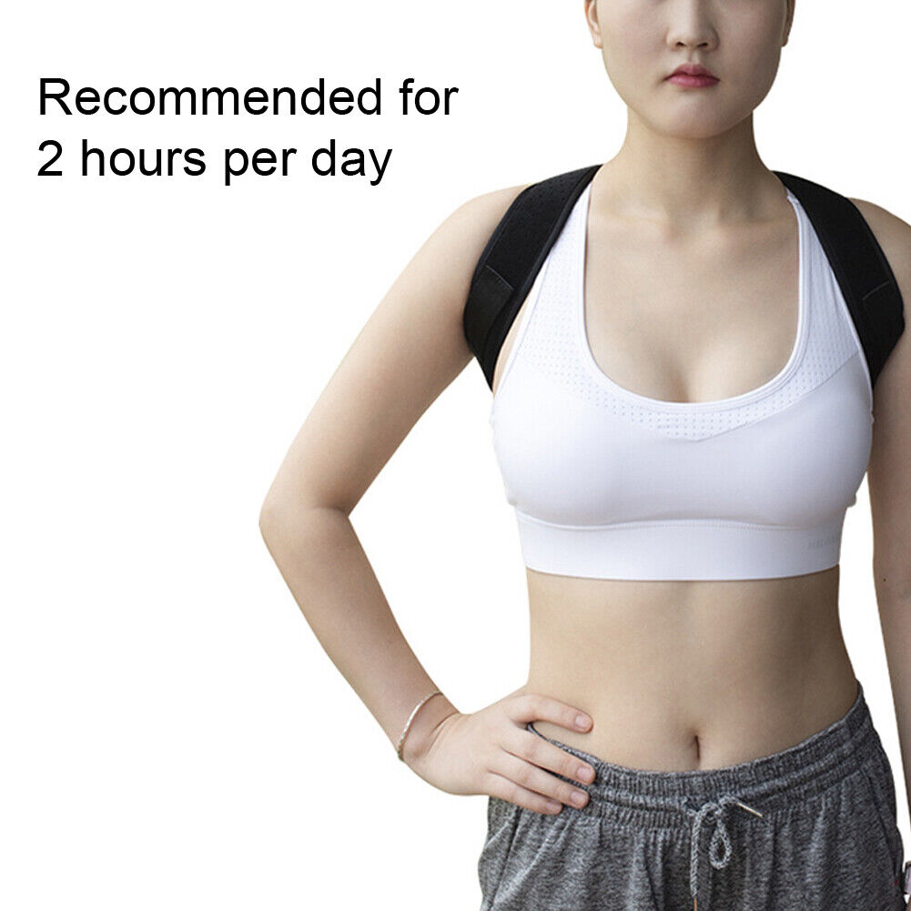 new Back Spine Hunchback Correction Belt Posture Corrector Brace(L(Bust95-115cm) HGF koeek - KOEEK