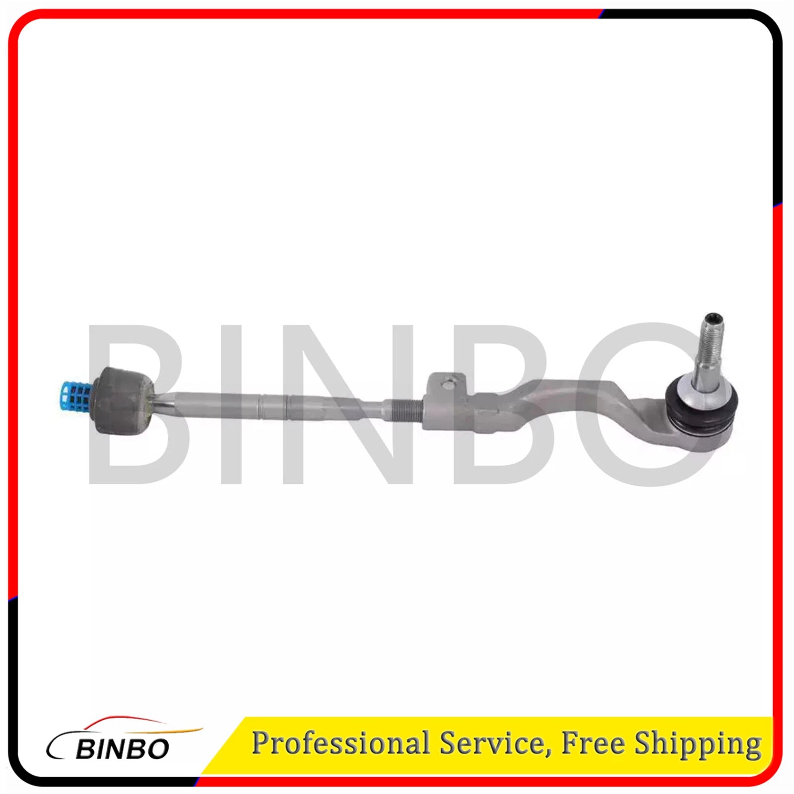 2 Front Inner+Outer Tie Rods Set For 19-21 BMW X5 X6 X7 G05/06/07 32106884809/10 07FC0E-D4 - KOEEK