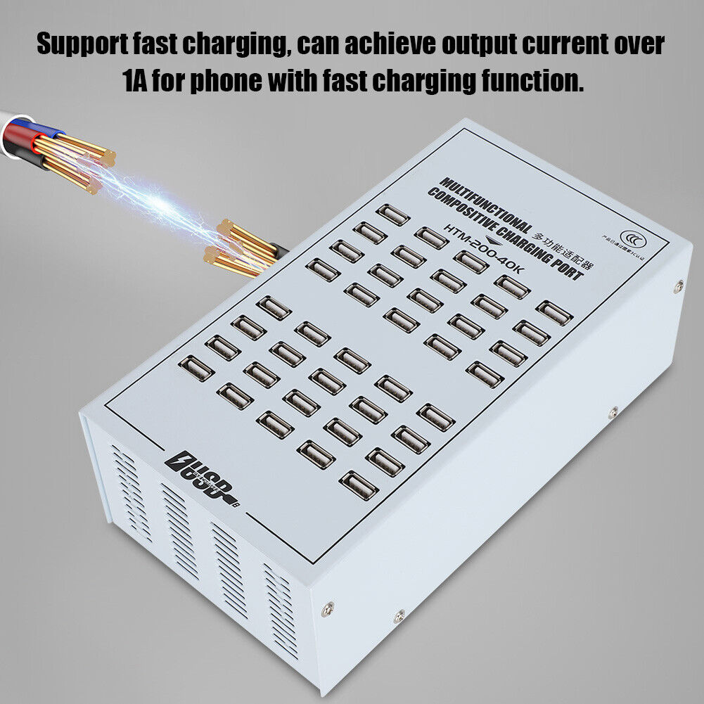 new Multifunctional HUB Compositive Charging USB Port Charger Adapter For Office (AU koeek - KOEEK