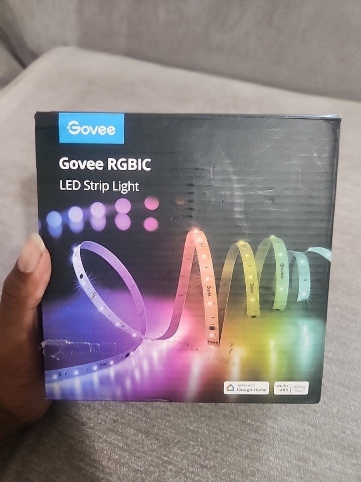 Govee 100ft RGBIC LED Strip Lights, Smart LED Lights Work with Alexa and Google GOVEE - KOEEK