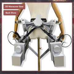 Attack on Titan Eren Jaeger Cosplay 3D Maneuver Gear DIY Kits 1:1 Wearable Props 07FC0E-D4 - KOEEK