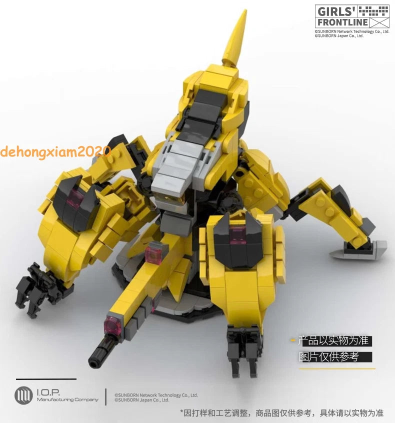 【Girls' Frontline】Manticore Building Game Assembly Toy PVC Xmas Gift 15cm Gift 07FC0E-D4 - KOEEK