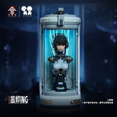 Ling Cage ASH 1/4 Bust Statue PPDF Studio Cyborg Girl Robot Collectible Figure LING_CAGE - KOEEK