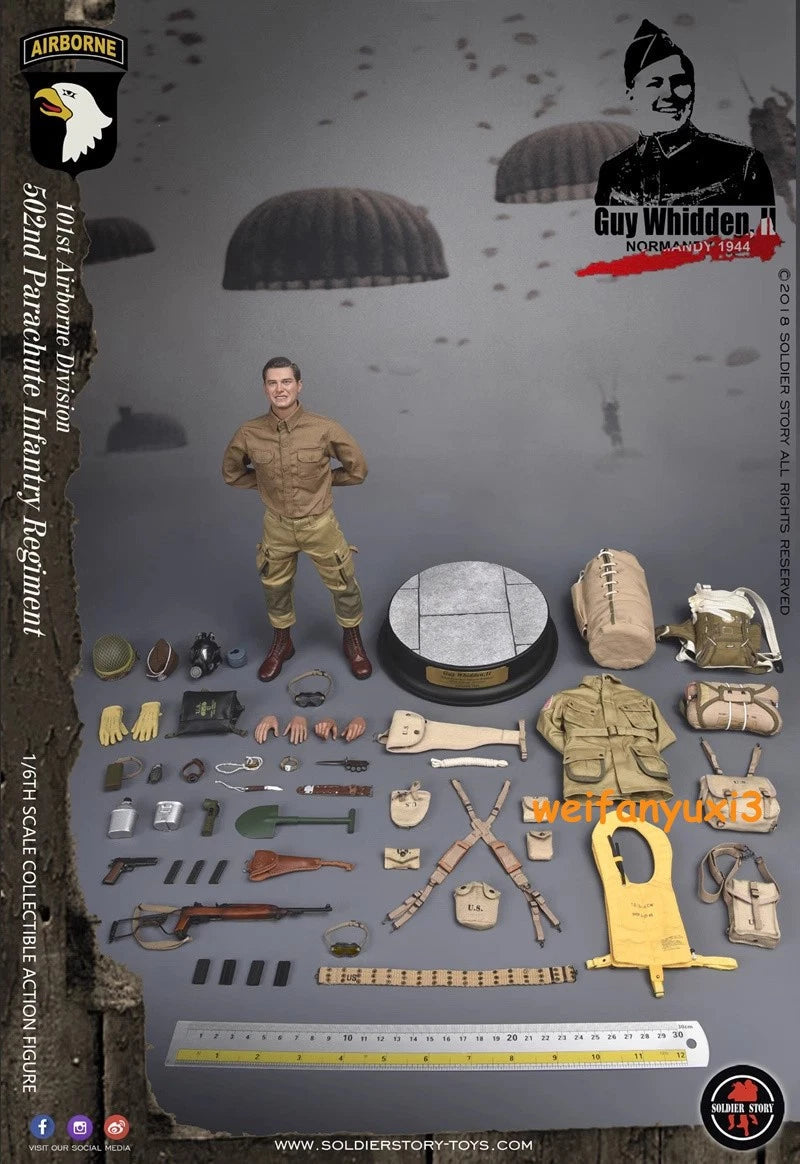 SoldierStory 1/6 WWII 101ST AIRBORNE DIVISION 502 Parachute Infantry WHIDDEN II SOLDIERSTORY - KOEEK