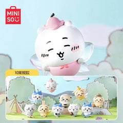 MINISO Chiikawa Series Happy Partner Figure Toys Gift Doll Confirmed Blind Box MINISO - KOEEK