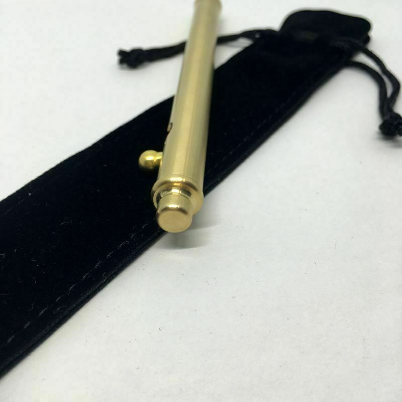 EDC Brass Bolt Gel Pen Ballpoint Rollerball Signature Pens Office Stationery 07FC0E-D4 - KOEEK