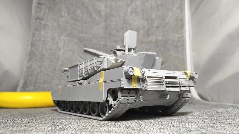 3D Printed 1/35 US AGDS-II Mississippi Anti-aircraft Cannon Model Kit 07FC0E-D4 - KOEEK