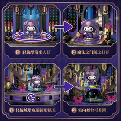 TOPTOY Sanrio Kuromi Crystal Castle Building Blocks Kuromi Collectible Gift Toys TOPTOY - KOEEK