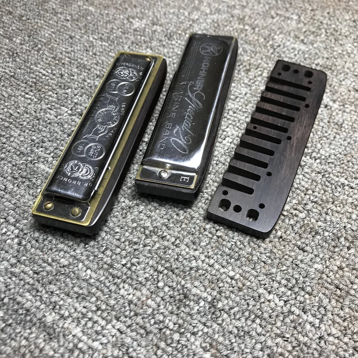 Hot Sandalwood Harmonica Comb for Hohner MB1896 / MBD / MBC / SP20 / Rocket 07FC0E-D4 - KOEEK