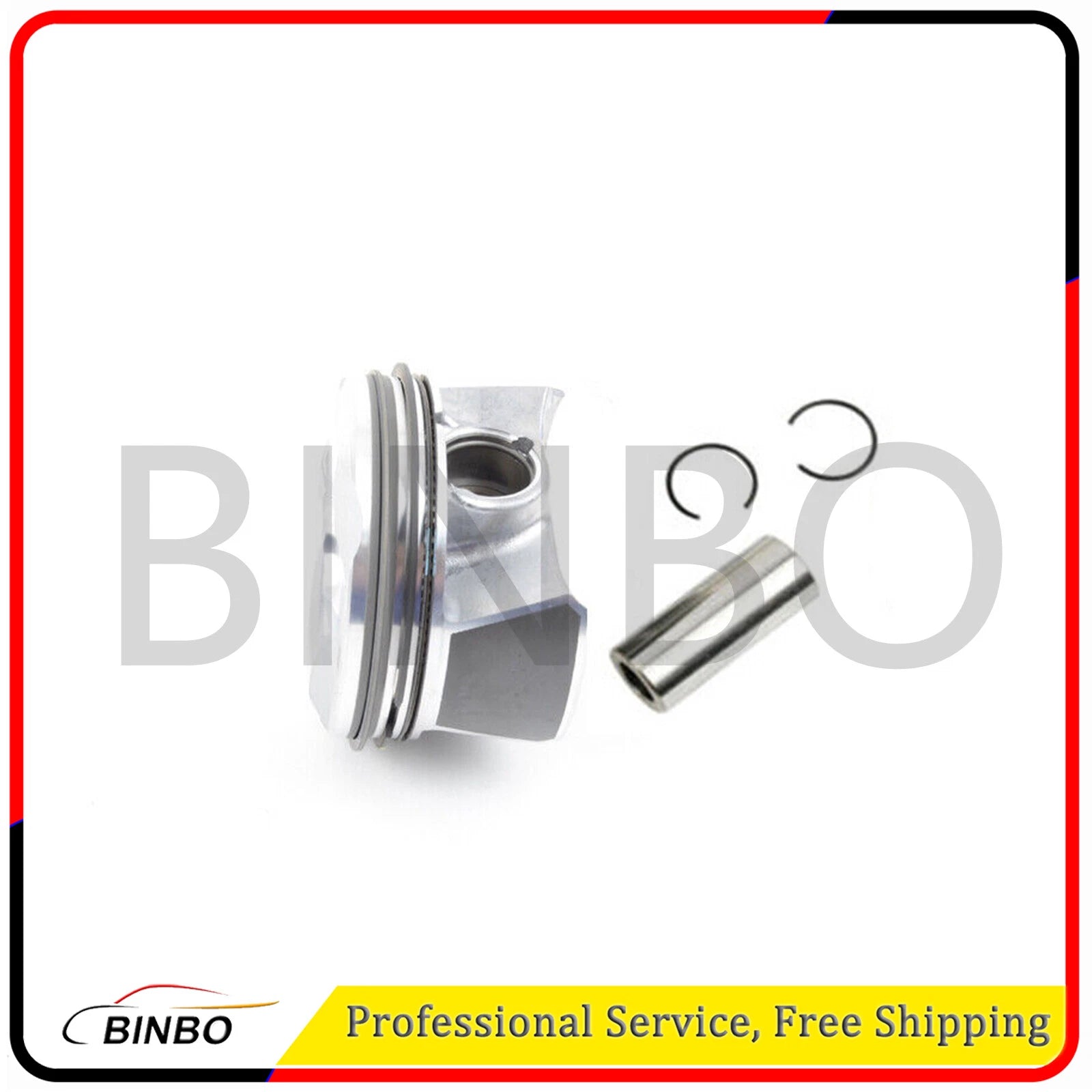 4x Piston & Ring +0.25MM For 10-16 MINI Cooper Countryman Paceman N13 N18 07FC0E-D4 - KOEEK