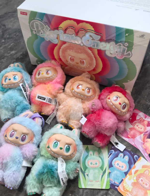 Toy Single Vivid POP MART The Monsters Big into Energy Vinyl Plush Pendant Blind POP_MART - KOEEK