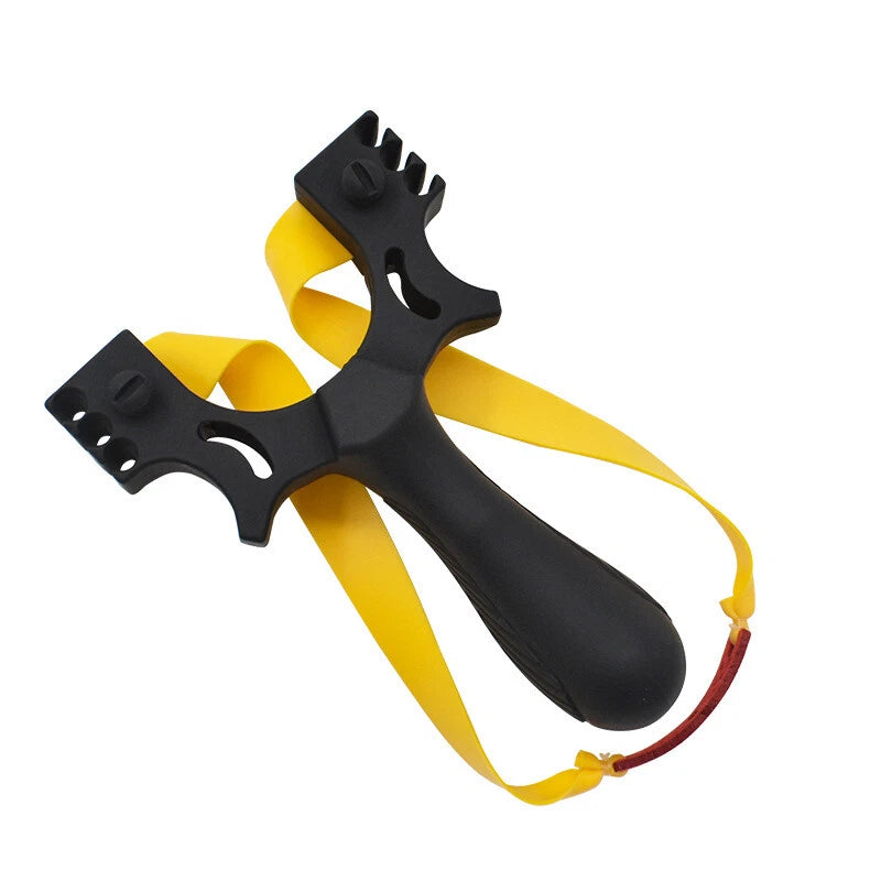 Resin Slingshot Hunting Slingbow Black Catapult Rubber Band Archery Bow Shooting 07FC0E-D4 - KOEEK