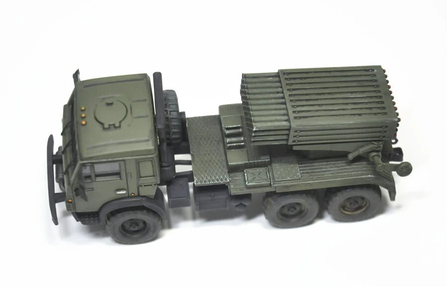 1/72Russian KAMAZ-5350 MUSTANG with BM-21"Grad"Hail RocketLauncherAssembly Model 07FC0E-D4 - KOEEK