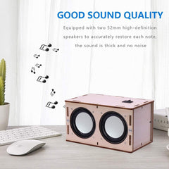 new DIY Bluetooth Speaker Box Kit Electronic Sound Amplifier - Build Your Pink 07FC0E-D4 - KOEEK