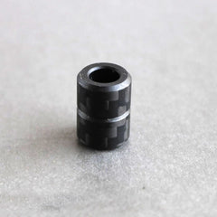 Carbon Fiber EDC Bead Parachute Cord Pendant Lanyard Keychain Necklace DIY Beads 07FC0E-D4 - KOEEK