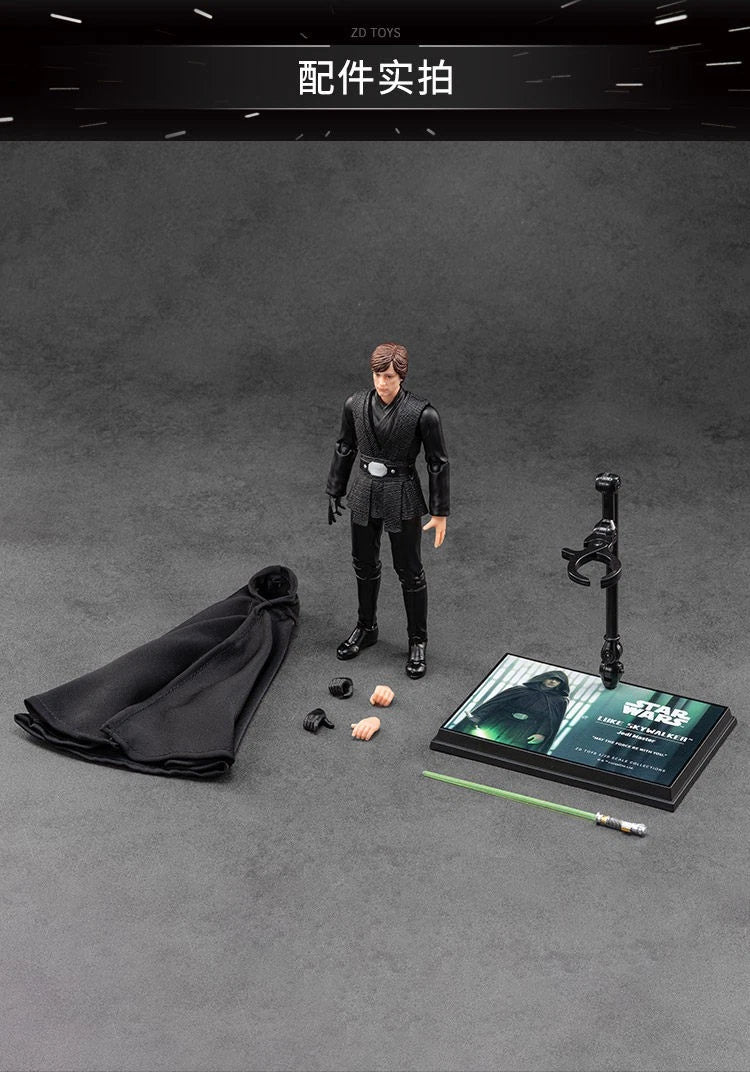 ZD toys Star Wars The Mandalorian & Grogu Luke skywalker Action Figure Set 07FC0E-D4 - KOEEK