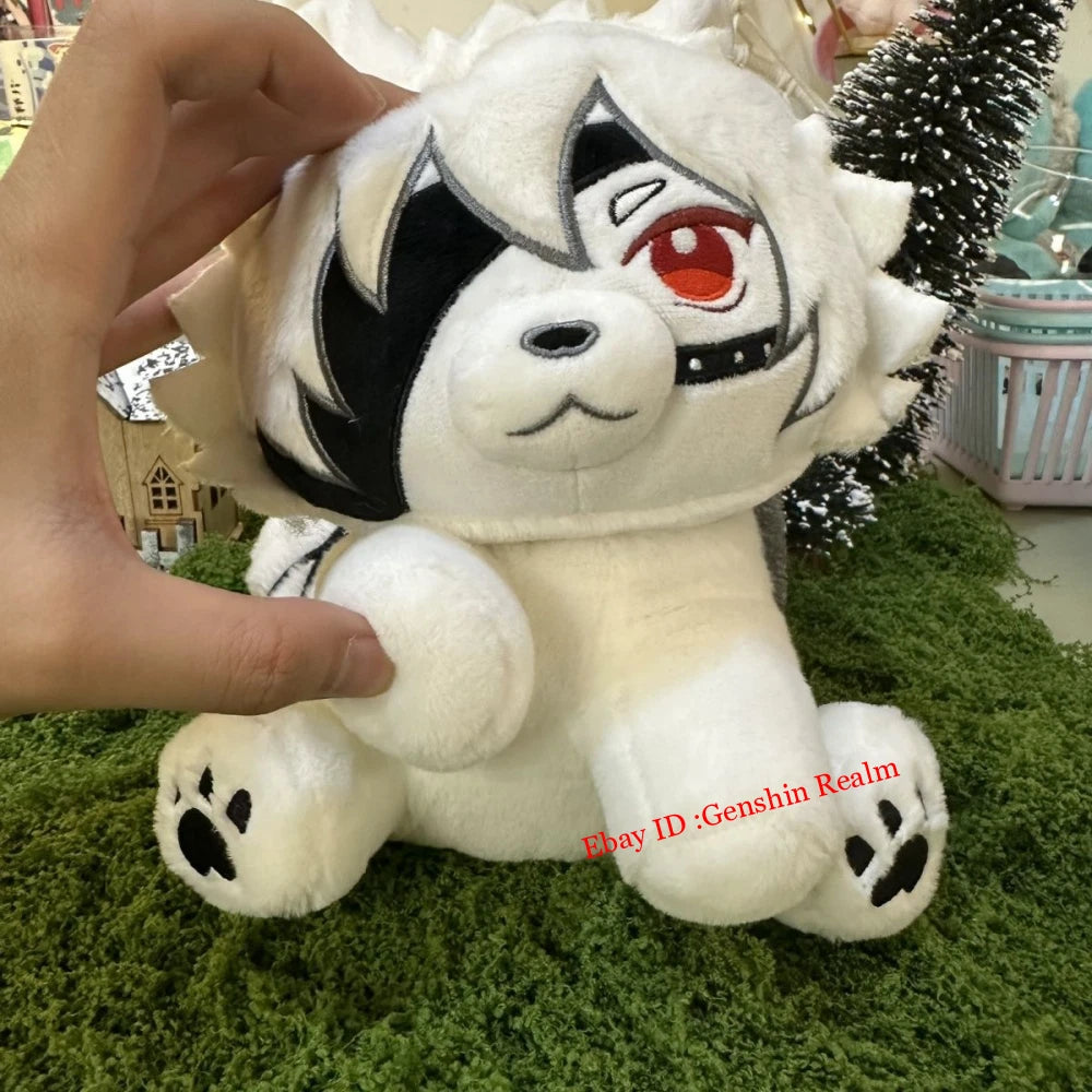 Anime Zenless Zone Zero Von Lycaon Sitting Position 20cm Plush Doll Stuffed Toy 07FC0E-D4 - KOEEK