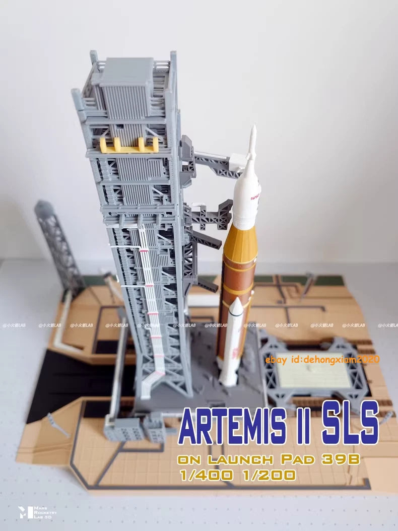 1/400 Artemis SLS Launch Scenario Cape Canaveral 39B 3D Printing A set Model 07FC0E-D4 - KOEEK