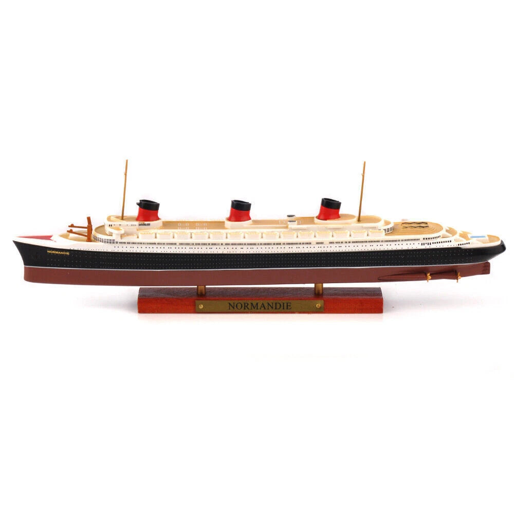 1:1250 Atlas Normandie Cruise Ship Model classic Boat Gift Toys For Collection ATLAS - KOEEK