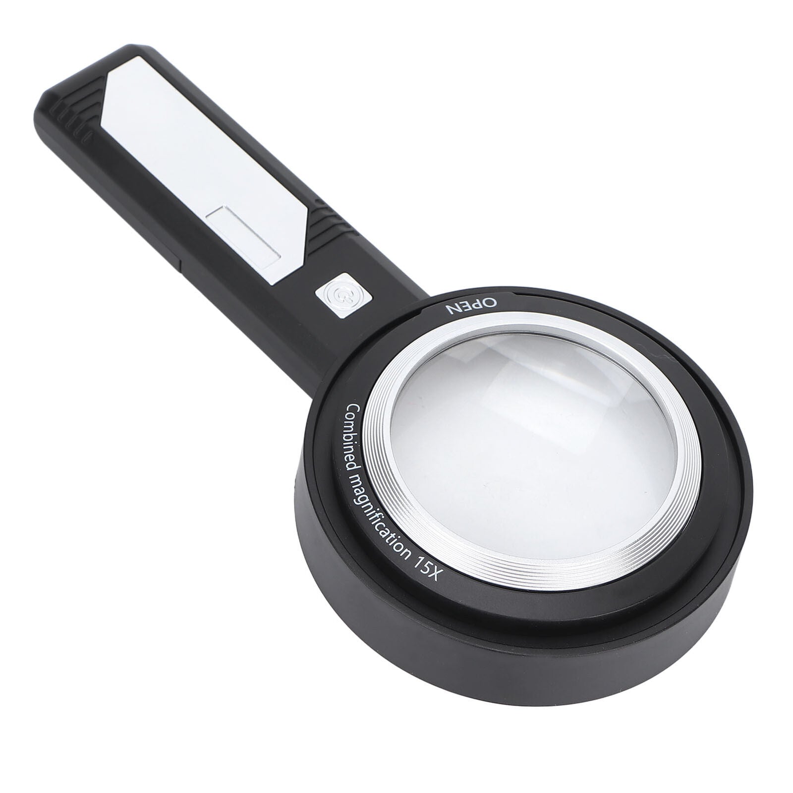 new Seniors 6X/15X Magnifying Glass 6 LED Lights Handheld Lens Magnifier For Rea AP9 koeek - KOEEK