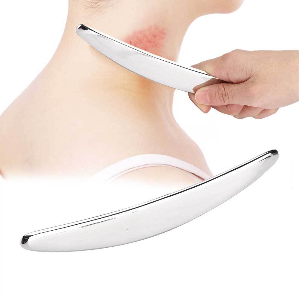 new 304 Stainless Steel IASTM Gua Sha Board Acupuncture Scraping Massager Tool HGF koeek - KOEEK