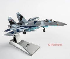 1/100 Scale Russian Su-35 Fighter Aircraft Painted Metal Model 07FC0E-D4 - KOEEK