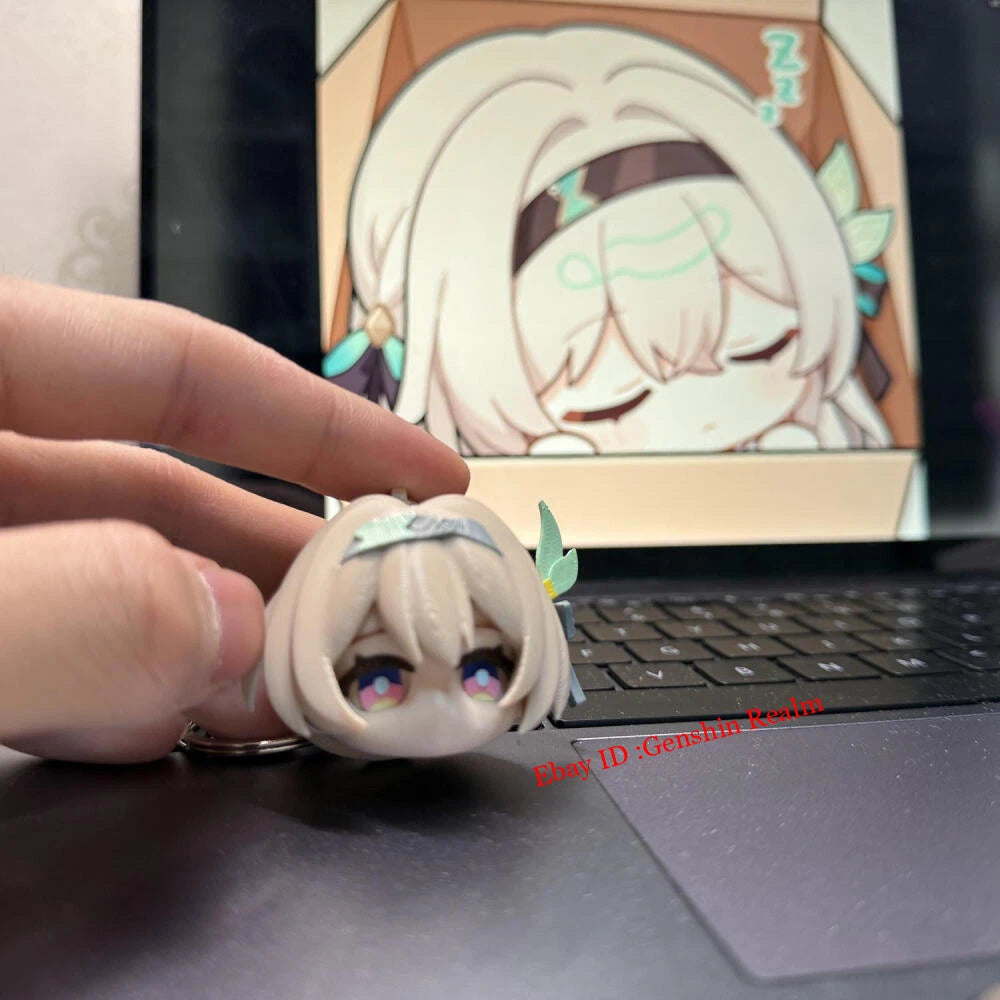 Anime Honkai: Star Rail Firefly PVC Keychain Backpack Pendant Decor Gift 07FC0E-D4 - KOEEK