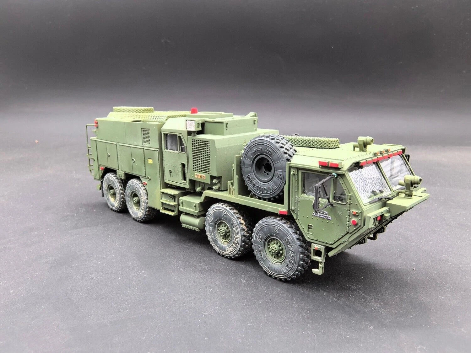 Handmade 1/72 U.S. Army M1142 Tactical Fire Truck Painted Finished Model 07FC0E-D4 - KOEEK