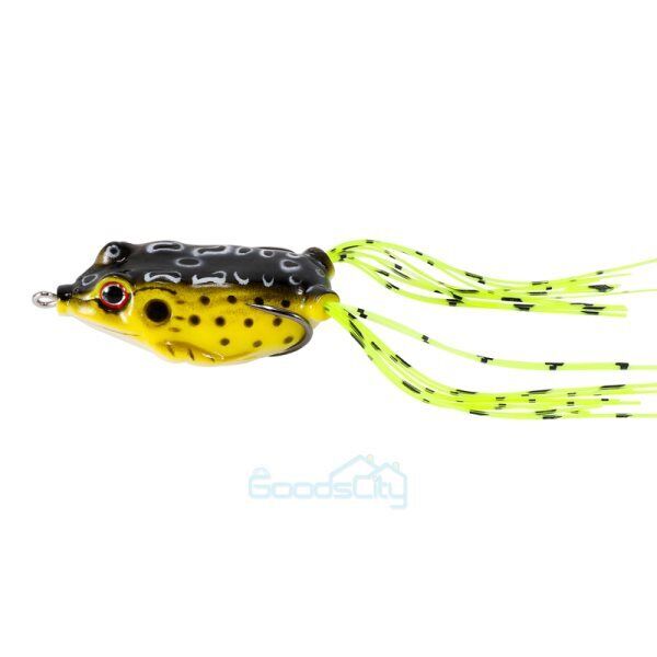 ny 1/10 STK Stor frø Topwater Soft Fishing Frogs Lure Bait Bass oz 2-3/8"