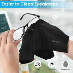 new 6PCS Large Eyeglass Cleaning Cloths, 12 x12 inches Glasses Cleaner,... 07FC0E-D4 - KOEEK