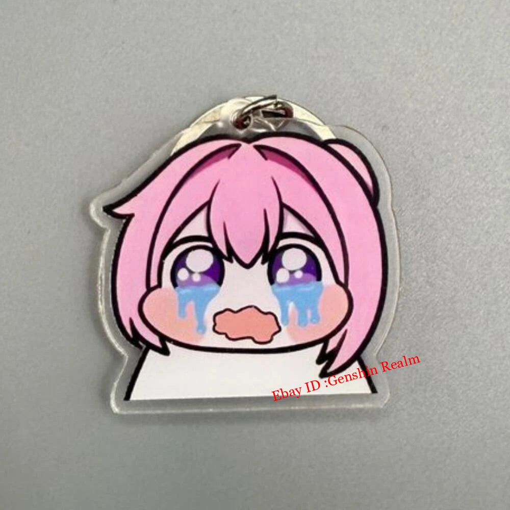 7Pcs/Set Anime NIKKE:The Goddess of Victory Doro Acrylic Keychain Decor Pendant 07FC0E-D4 - KOEEK