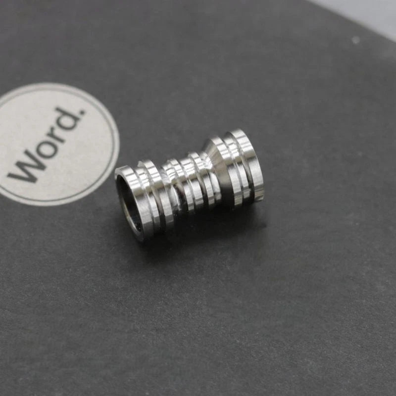 EDC Titanium Knife Lanyard Bead Necklace Paracord Pendant Bracelet DIY Bead Gift 07FC0E-D4 - KOEEK