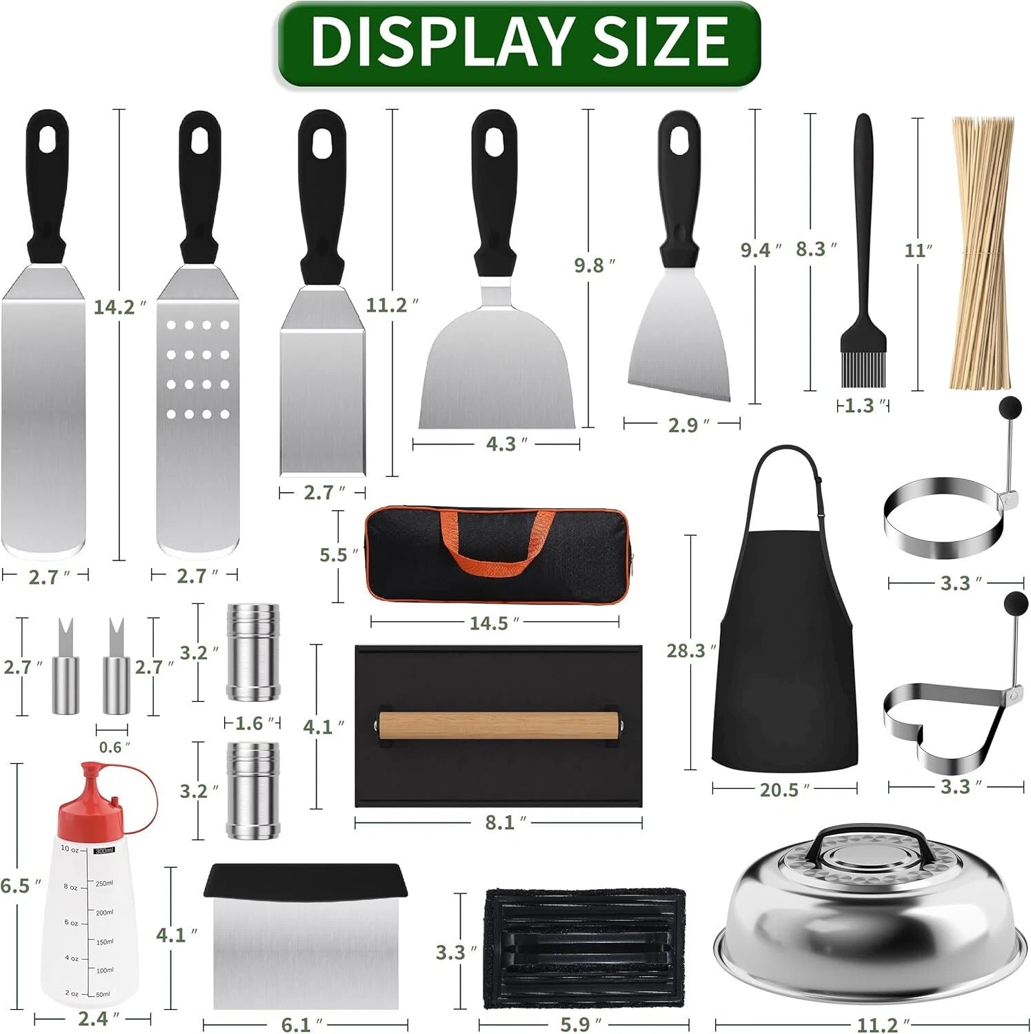 Griddle Accessories Kit, Griddle Accessories for Blackstone - Flat Top Grilling 07FC0E-D4 - KOEEK