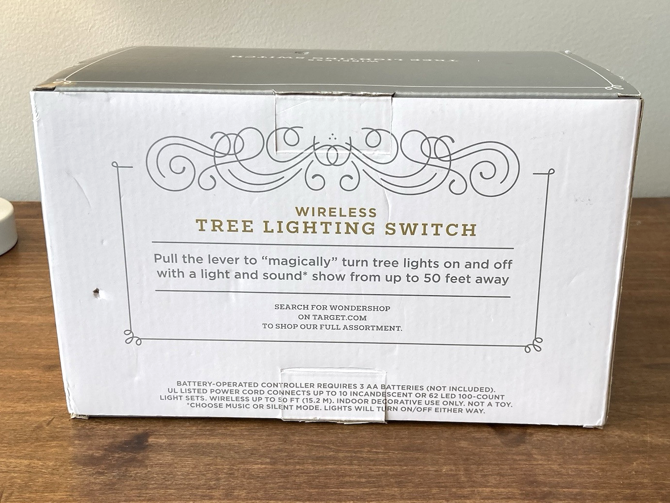 Wondershop Christmas Magic Wireless Tree Lighting Switch Music & Light Show/ WONDERSHOP - KOEEK