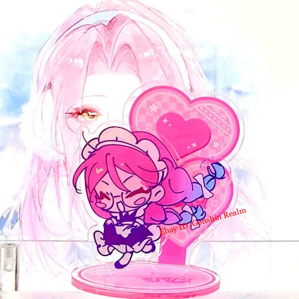 2Pcs/Set Anime Alien Stage Mizi/Sua Acrylic Desktop Stand Figure Collection Gift 07FC0E-D4 - KOEEK