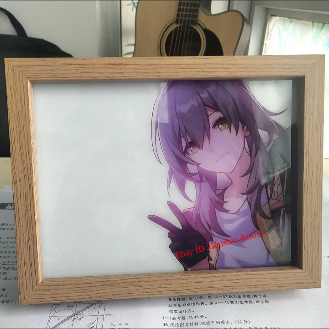 Anime Honkai: Star Rail Firefly Night Lamp Decor Light Picture Luminous Gift 07FC0E-D4 - KOEEK