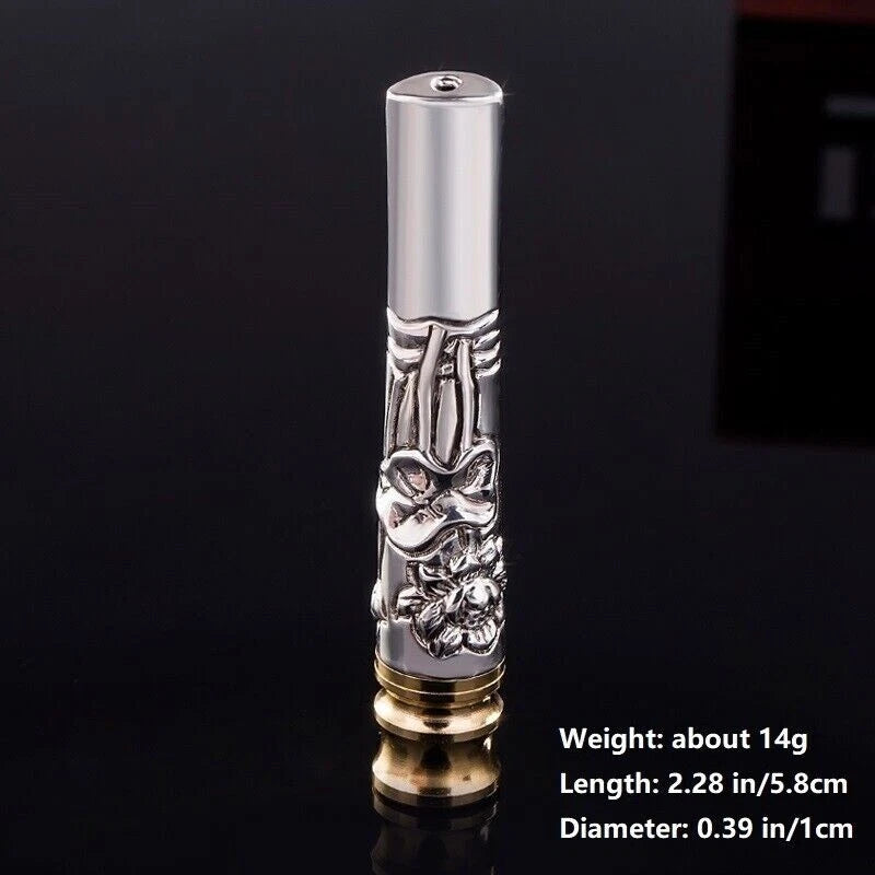 SterlingSilver Copper Cigarette Holder Mouthpiece Removable Filter Universal 07FC0E-D4 - KOEEK