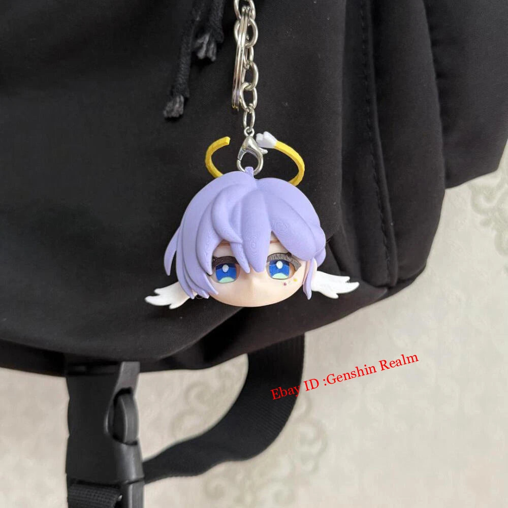 Anime Honkai: Star Rail Robin PVC Keychain Backpack Pendant Decor Gift 07FC0E-D4 - KOEEK