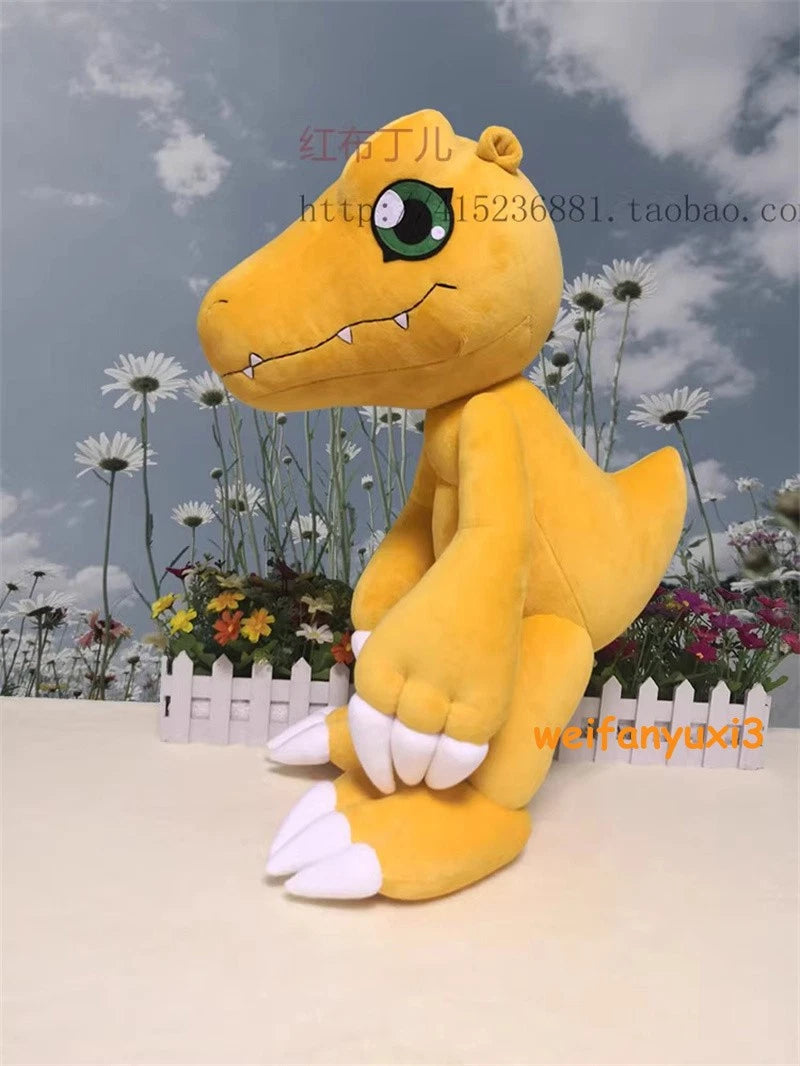 50cm Digimon Digital Monster Agumon Plush Doll Stuffed Toy Pillow Christmas Gift 07FC0E-D4 - KOEEK